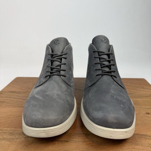Mens Ecco S-Lite Hybrid‎ Chukka Boot Leather Shoes Size EU 42 US 8-8.5 M EUC main image 4